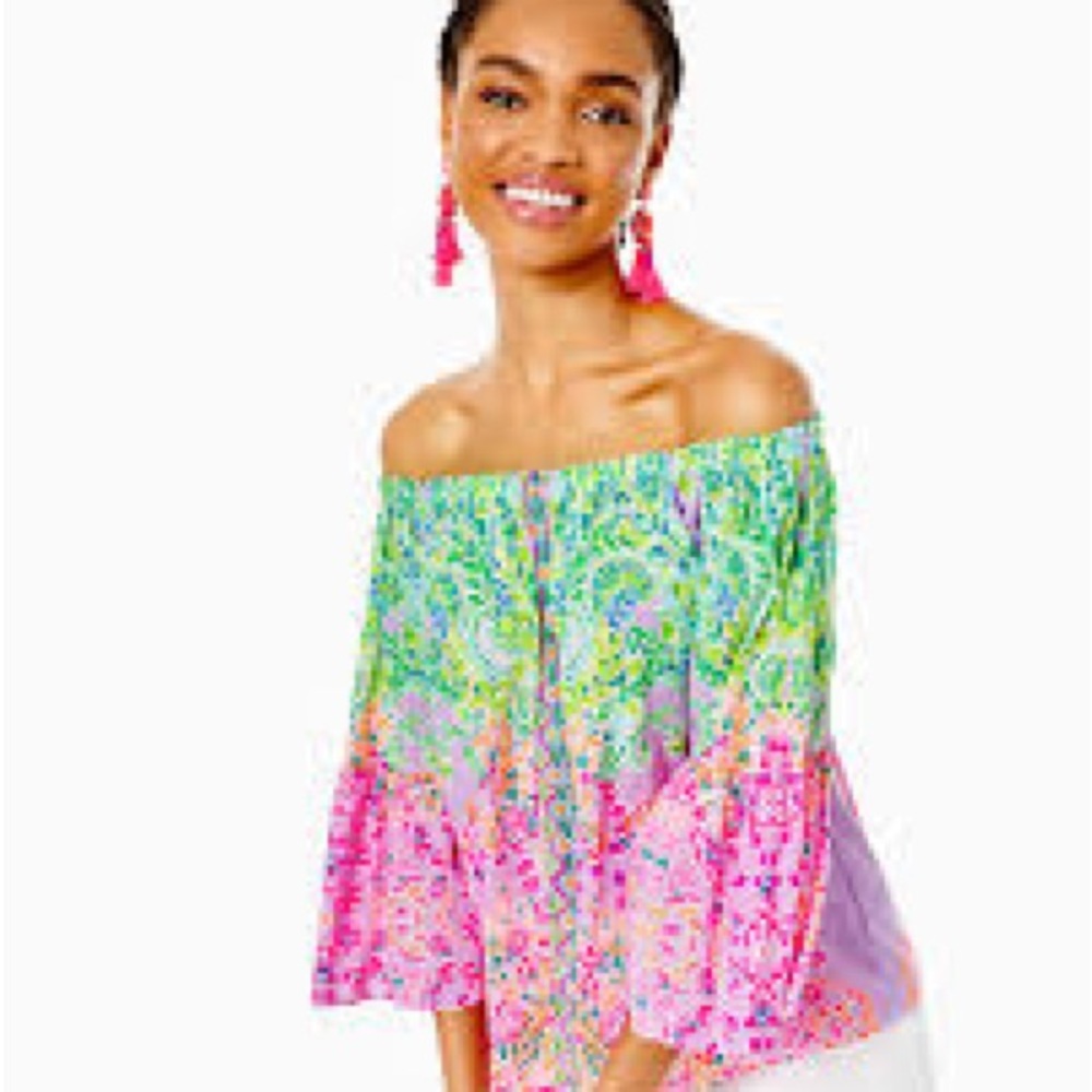 Nevie Off-The-Shoulder Top - Size S